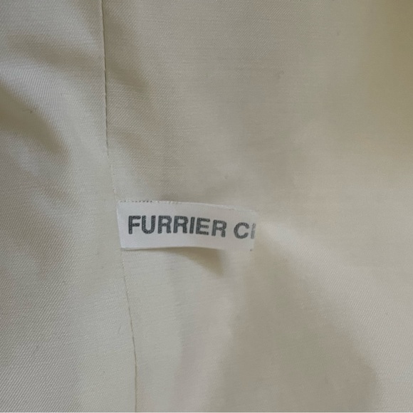 Fendi Women’s Vintage 1990’s Cream Mohair Coat with Kiddassia Collar & Trim - Picture 15 of 16